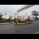 Eine Prozession in Pursat